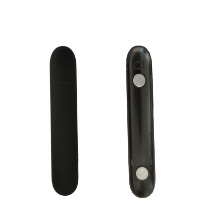 Set Husa Si Capac Plastic Flippy, pentru IQOS Iluma, de Protectie, Capac Magnetic, Anti Soc si Zgarieturi, 20 gr, 12 x 4 x 2.5 cm, Model Emblema Auto, Rosu/Negru [2]