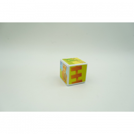 Set inteligent de cuburi magnetice pentru copii, 10 piese, cutie depozitare, puzzle parc de distractii, +3 ani, multicolor [5]