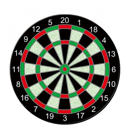 Jucarii, Copii & Bebe - Set Joc Darts Flippy, 4 Sageti Incluse, Magnetic, Dimensiuni 28.6 x 28.6 cm, Design clasic, Multicolor