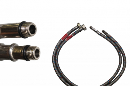 Sifoane, ventile & furtune - SET KOER Furtun de dus flexibil F1/2 -M10-60 cm