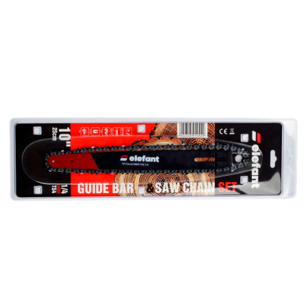 Set lama + lant drujba 10″/25 cm 54T Pas 1/4 1.1 mm ELEFANT [1]