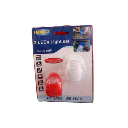Biciclete, trotinete, triciclete - Set Licurici HJ 008-2 pentru bicicletă - accesoriu ciclism