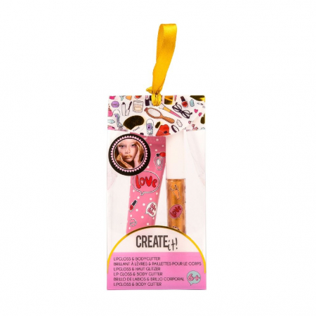 Set luciu de buze si sclipici pentru corp Create It! Diverse culori [2]
