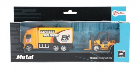 Masinute - Machete - Set machete Toi-Toys,  Camion si stivuitor