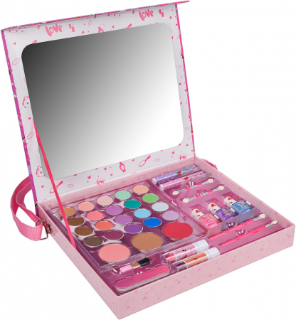 Set machiaj pentru fetite in gentuta de depozitare Create It! [3]