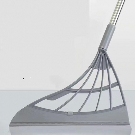 Set matura, faras cu coada si matura silicon, Flippy, Pentru uz casnic, Plastic/Otel, Gri, 90 x 72 x 100 cm [1]