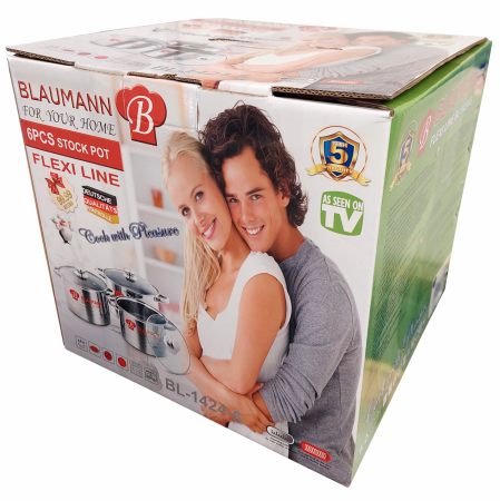 Set oale din Inox 6 piese BL-1424-6 [1]