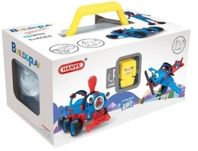 Seturi de joaca - Set pentru construit masini 134 piese