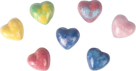 Set pentru fetite 7 mini bombe de baie in forma de inima Create It! [1]