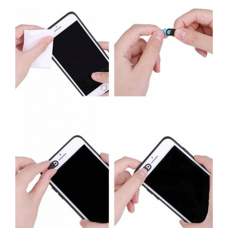 Set protectii camera, Flippy, 8 buc, negru [5]