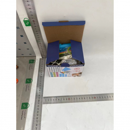 Set 63 Piese Ustensile pentru Ornare Prajituri, Flippy, din Plastic si Otel Inoxidabil, Forme Briose, Multicolor [1]