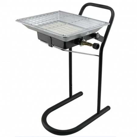 Soba cu arzator mare cu suport, 3500 W, 220 g/h, Invelis din tabla galvanizata [1]