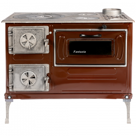 Pentru Casa si Camping - Soba pe lemne 6.7kW Fantazia, cos dreapta