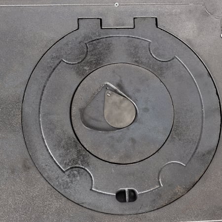 Lichidare Soba pe lemne 6.7kW Fantazia, cos stanga [4]