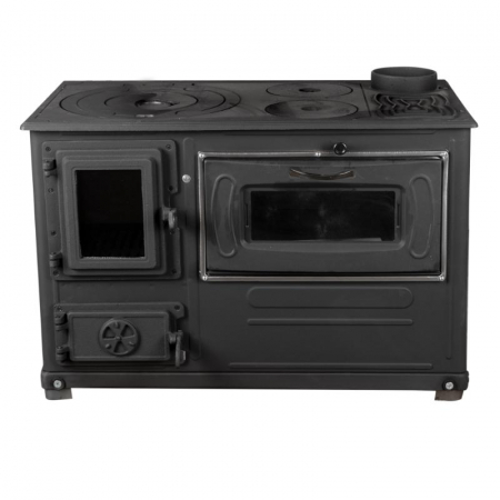 Pentru Casa si Camping - Soba pe lemne 6.7kW Fantazia Lux, cos dreapta