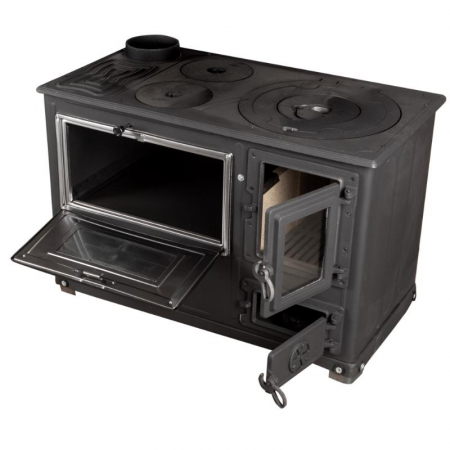 Lichidare de stoc Soba pe lemne 6.7kW Fantazia Lux, cos stanga [5]