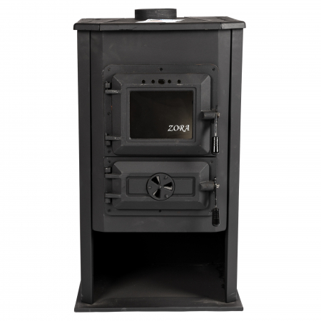 Sobe pe lemne - Lichidare Soba pe lemne 8.9kW Zora, cos central