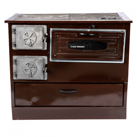 Pentru Casa si Camping - Soba pe lemne 9kW Grand Fantazia, cos dreapta