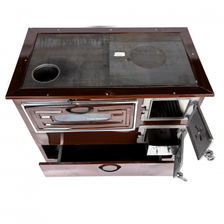 Lichidare Soba pe lemne 9kW Grand Fantazia, cos stanga [3]