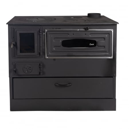 Sobe pe lemne - Lichidare Soba pe lemne 9kW Grand Fantazia Lux, cos dreapta