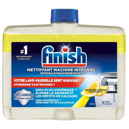 Sub 99 Lei - Solutie, Finish, Curatare 250 ml Masina Spalat Vase Lemon