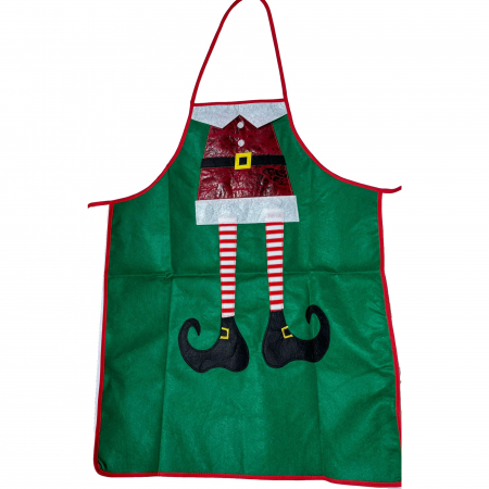Decoratiuni, ornamente si articole Craciun - Sort Craciun, Flippy, cu Model de Elf, Verde, Pentru Adulti, Poliester