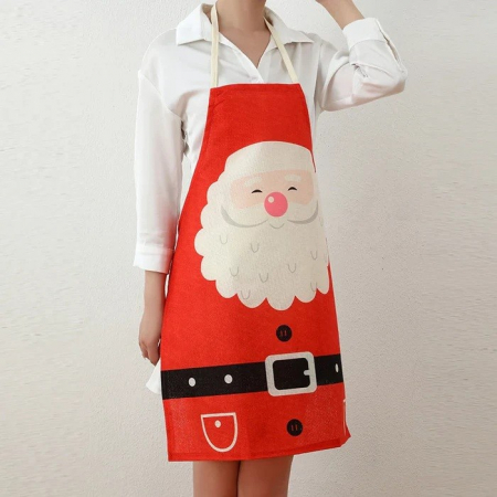 Sort Craciun, Flippy, Model 1, Material Textil, 72x52cm, Rosu/Negru [1]