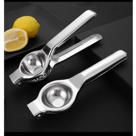 Bucatarie si electrocasnice - Storcator de Citrice Manual, Flippy, Storcator de Fructe Moi, Rezistent, Usor de Folosit si Depozitat, Durabil, Calitativ, 20.5 x 7cm, Inox, Argintiu