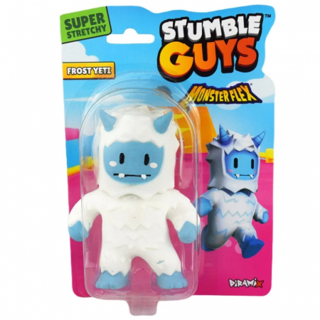 Jucarii, Copii & Bebe - Stumble Guys - Figurina care se intinde, Monster flex - Frost Yeti, 12 cm