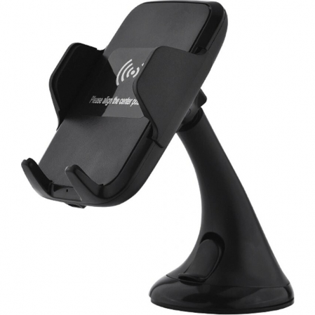 GSM - Suport auto cu incarcare wireless (inductie) 10W W001 Negru