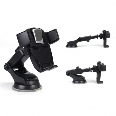 Suport auto Flippy 3rd pentru telefon, Negru [16]