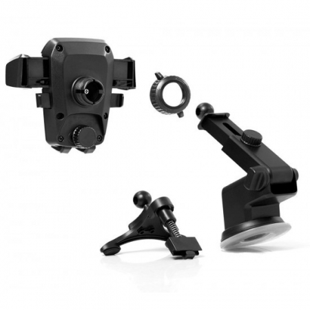 Suporti auto - Suport auto Flippy 3rd pentru telefon, Negru