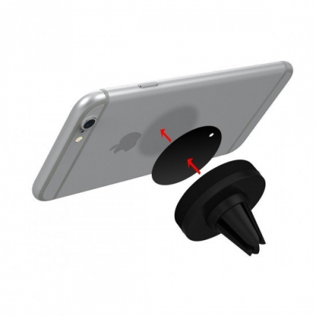 Suport auto magnetic pentru telefon BK4 , Negru [2]