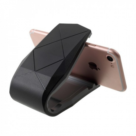 Suport auto pentru telefon A12 Alligator Clip Flippy, Negru [17]