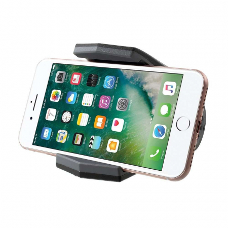 Suport auto pentru telefon A12 Alligator Clip Flippy, Negru [12]