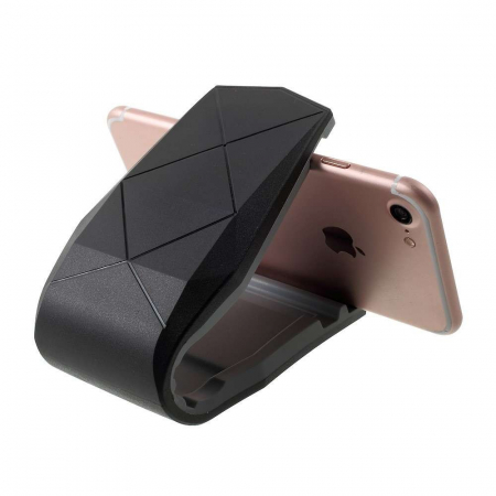 Suport auto pentru telefon A12 Alligator Clip Flippy, Negru [7]