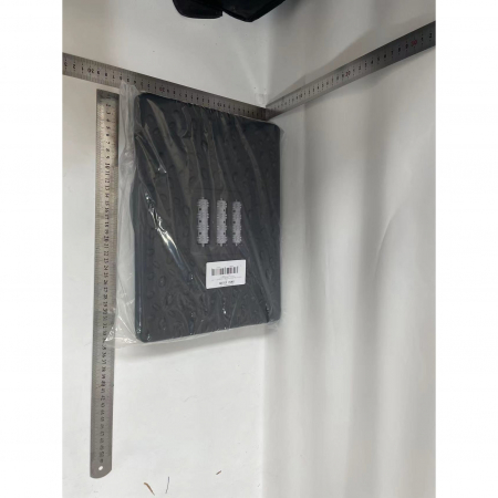 Suport Ergonimic pentru Picioare, Flippy, Plastic, cu Role de Masaj pentru Talpi, pentru Birou, Usor de Transportat, Detasabil, 33.5x24x12 cm, Negru [1]