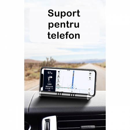 Suport numar de telefon cu odorizant Flippy pentru parcare Negru [4]