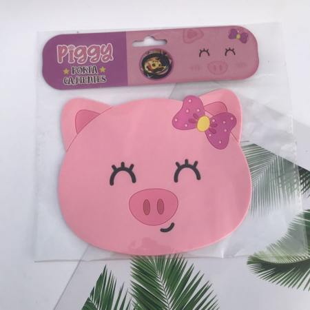 Pahare / Sticle cu Pai / Cani termos - Suport pentru Pahar, Flippy, Model Pucelus, PVC, Dimensiuni 15.5x15.5 cm, Roz