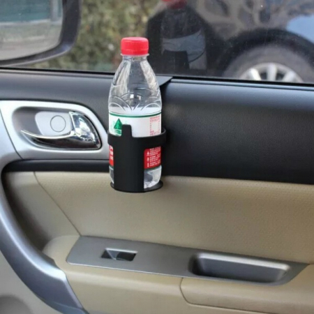 * LICHIDARE STOC * Suport pentru Pahar in Automobil, Flippy, Suport Pahar pentru Masina, din Plastic / ABS, Anti Alunecare, Universal pentru Bauturi Reci sau Calde, ABS, 11.5 x. 6.5 x 6.5 cm Negru - [4]