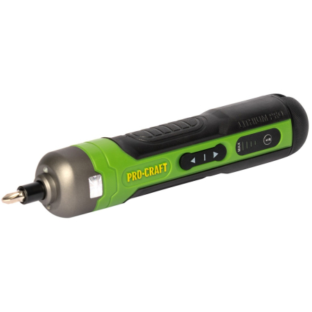 Surubelnita electrica cu acumulator PROCRAFT KS510, 3,6 V / 1,5 Ah, 5 Nm, USB Type-C, 28 biti si cutie de transport [4]