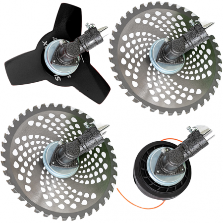 Motocoasa pe benzina Procraft T4500, 6 Cp, 52 CC, 5 acc. incluse [6]