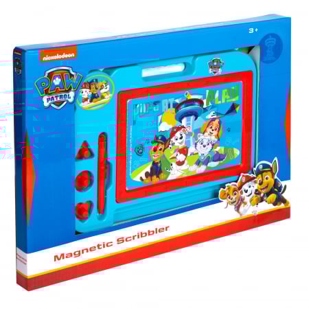 Jucarii, Copii & Bebe - Tabla magnetica pentru desen cu stilou si 3 forme Paw Patrol