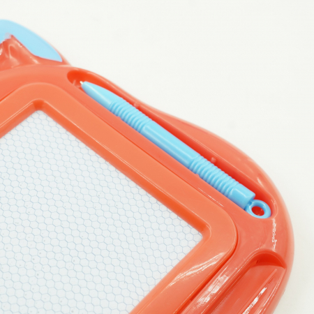 Tablita Magnetica de Scris si Desenat, Flippy, Model Pisica, cu Creion, Dimensiuni 23.2x18.5 cm, Suprafata Desen 14.6x10.4 cm, Dezvolta Imaginatia si Creativitatea, Incurajeaza Exersarea Scrisului, Ro [2]