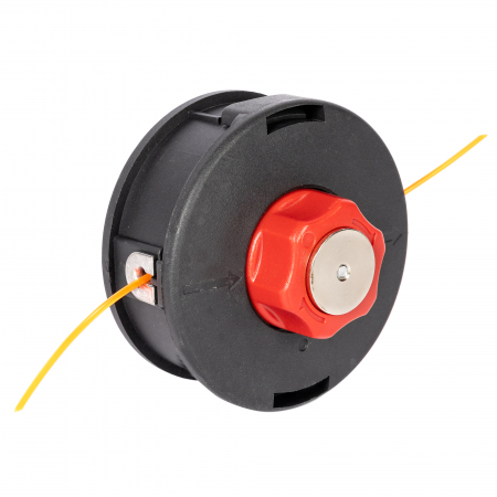Consumabile motocositori, trimmere electrice - Tambur 2.4mm Micul Fermier, buton metal Model 11