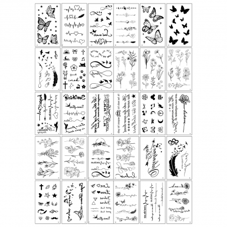 Articole petrecere - Tatuaje Diverse Modele, 30 modele