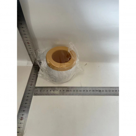 Tava de Gheata din Silicon cu Capac, Flippy, Forma de Gheata pentru Racirea Bauturilor, in Forma de Pahar, Silicon fara BPA, Cuburi de Gheata, 9x8.5x8 cm, Galben [7]