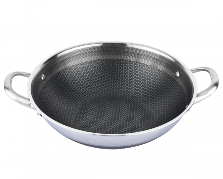 Lichidare Tigaie WOK Ultra de inox CF-PW32, anti zgarieturi, 32cm [2]