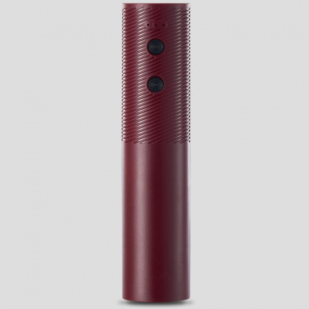 Bucatarie si electrocasnice - Tirbuson Electric, Flippy, Deschizator Sticle de Vin, de Uz Casnic de Ultima Generatie, Reincarcabil prin Incarcare USB, 20 x 4.6 cm Rosu