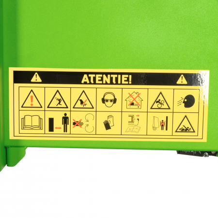 Tocator crengi Micul Fermier, motor benzina 18CP, diametru maxim de taiere Ø120mm, cu carlig de remorcare, pentru brichete [22]